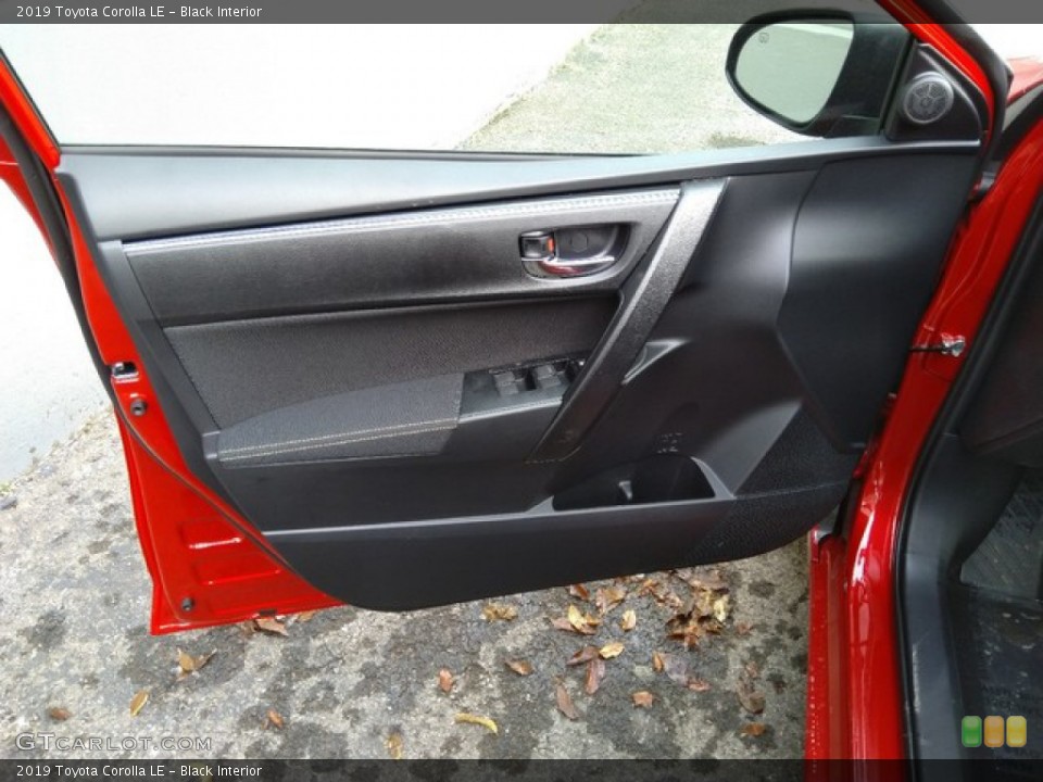 Black Interior Door Panel for the 2019 Toyota Corolla LE #130891156