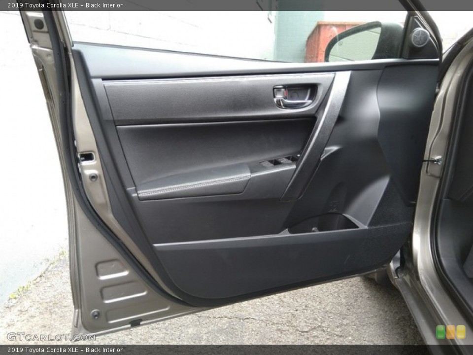 Black Interior Door Panel for the 2019 Toyota Corolla XLE #130891546