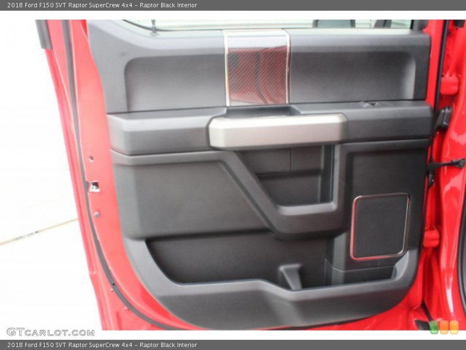 Raptor Black Interior Door Panel for the 2018 Ford F150 SVT Raptor SuperCrew 4x4 #130893574