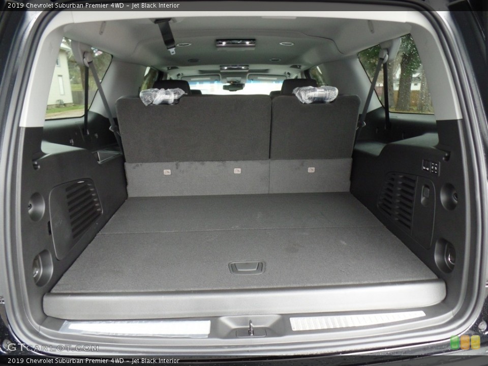 Jet Black Interior Trunk for the 2019 Chevrolet Suburban Premier 4WD #130894990