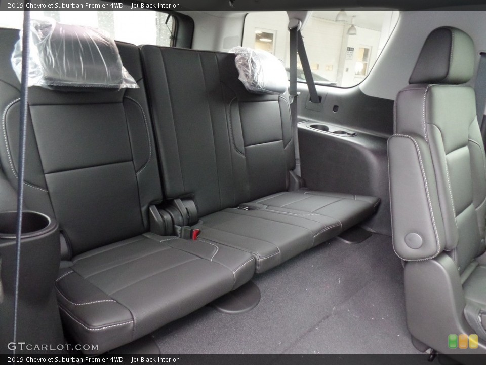 Jet Black Interior Rear Seat for the 2019 Chevrolet Suburban Premier 4WD #130895170