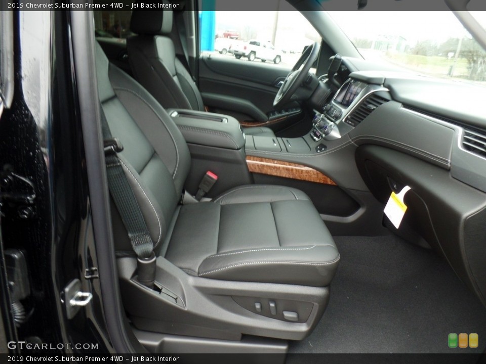 Jet Black Interior Front Seat for the 2019 Chevrolet Suburban Premier 4WD #130895227