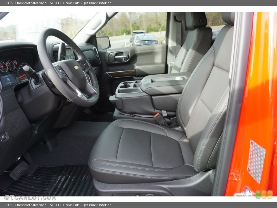 Jet Black Interior Front Seat for the 2019 Chevrolet Silverado 1500 LT Crew Cab #130901566