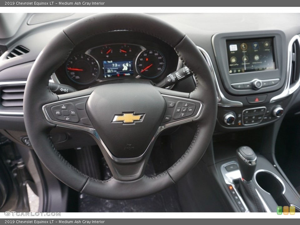 Medium Ash Gray Interior Steering Wheel for the 2019 Chevrolet Equinox LT #130902649