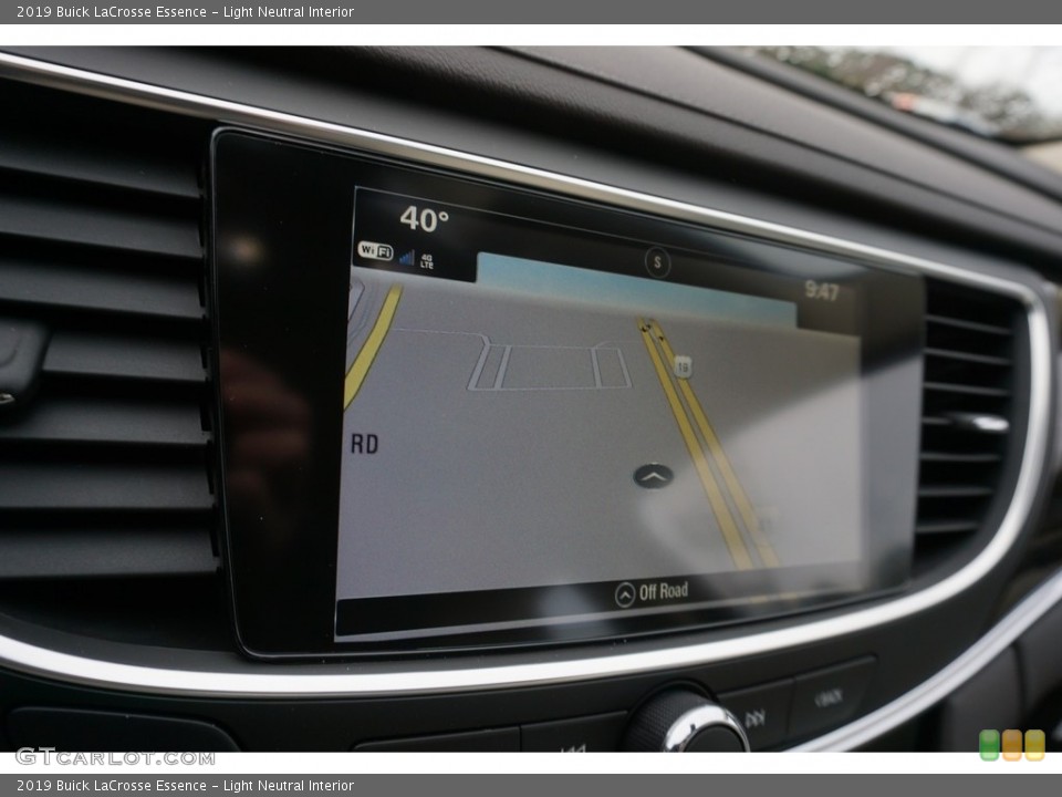 Light Neutral Interior Navigation for the 2019 Buick LaCrosse Essence #130905355