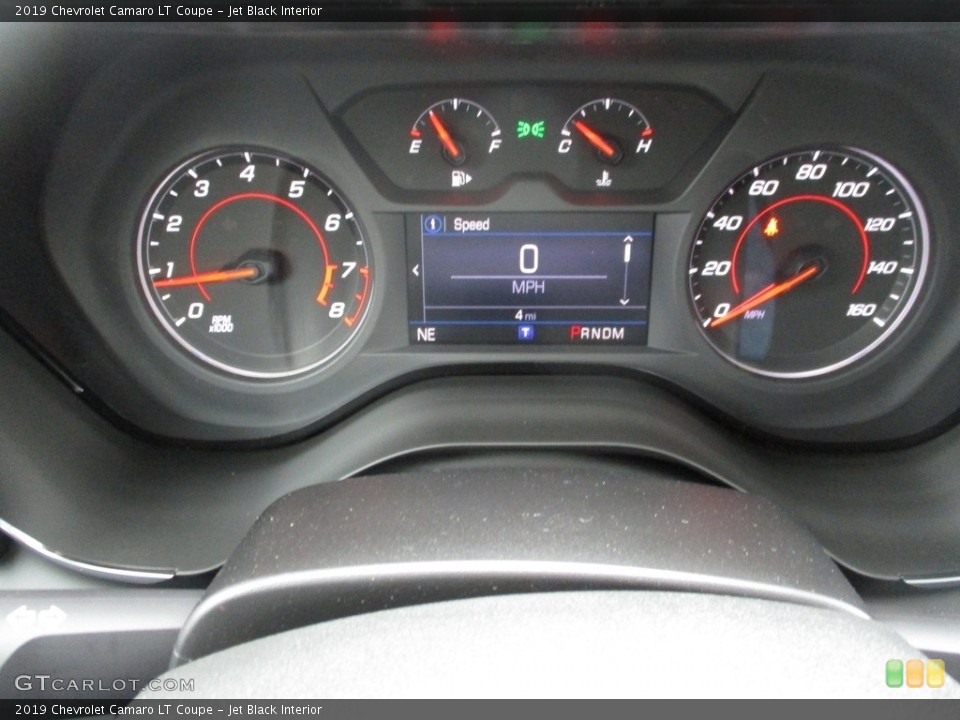 Jet Black Interior Gauges for the 2019 Chevrolet Camaro LT Coupe #130907134