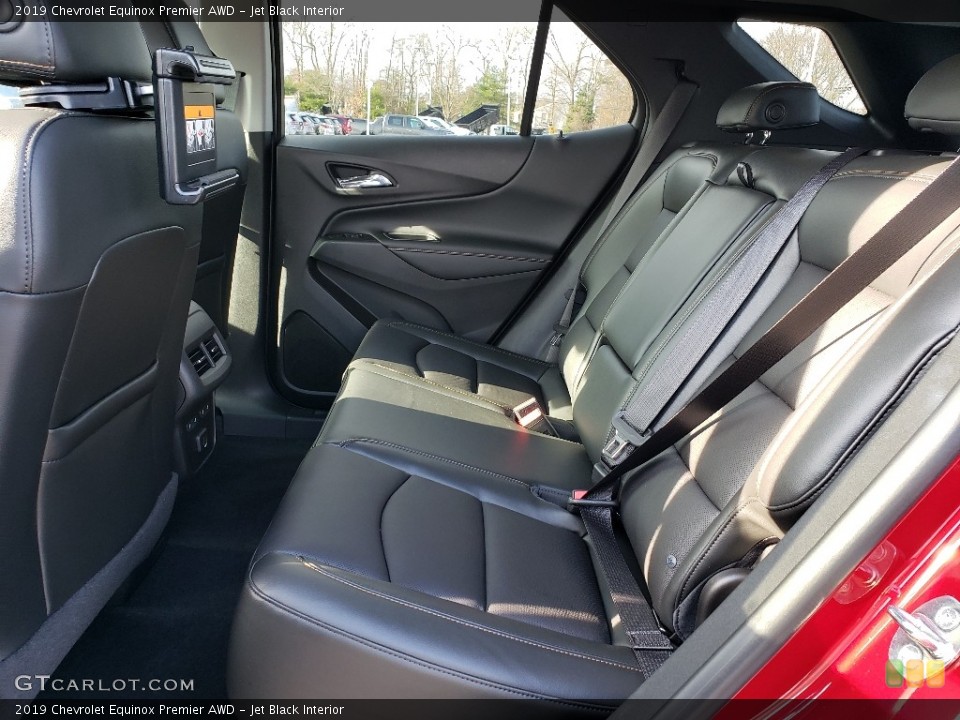 Jet Black Interior Rear Seat for the 2019 Chevrolet Equinox Premier AWD #130910008