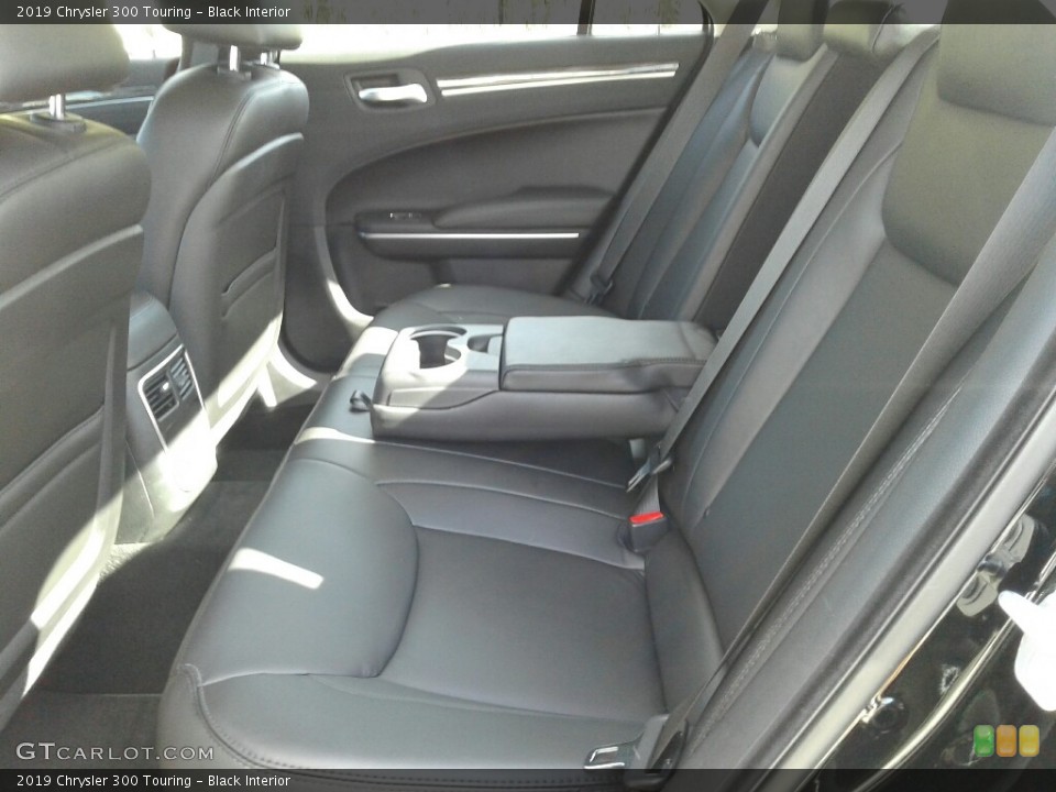 Black Interior Rear Seat for the 2019 Chrysler 300 Touring #130910602