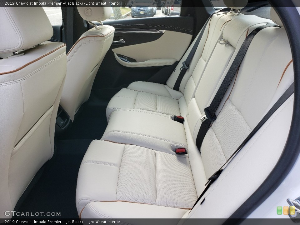 Jet Black/­Light Wheat Interior Rear Seat for the 2019 Chevrolet Impala Premier #130910833