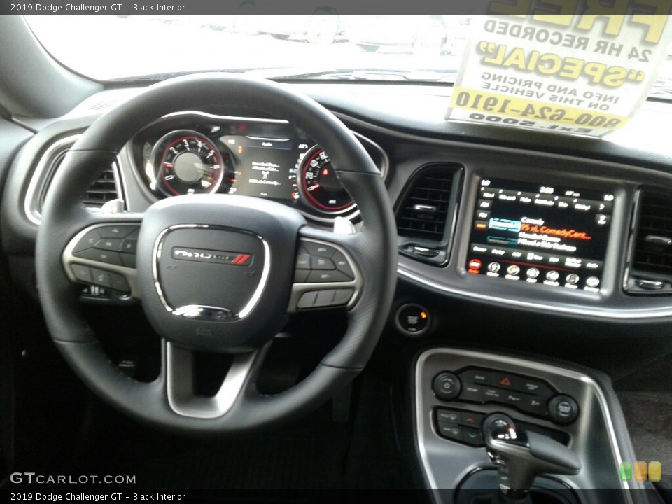 Black Interior Dashboard for the 2019 Dodge Challenger GT #130913962