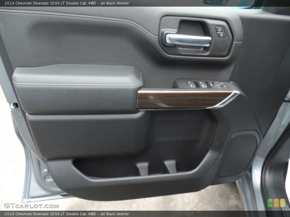 Jet Black Interior Door Panel for the 2019 Chevrolet Silverado 1500 LT Double Cab 4WD #130915639