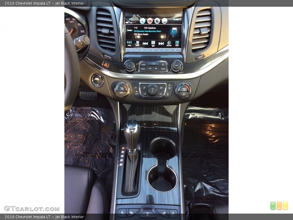 Jet Black Interior Controls for the 2019 Chevrolet Impala LT #130920436