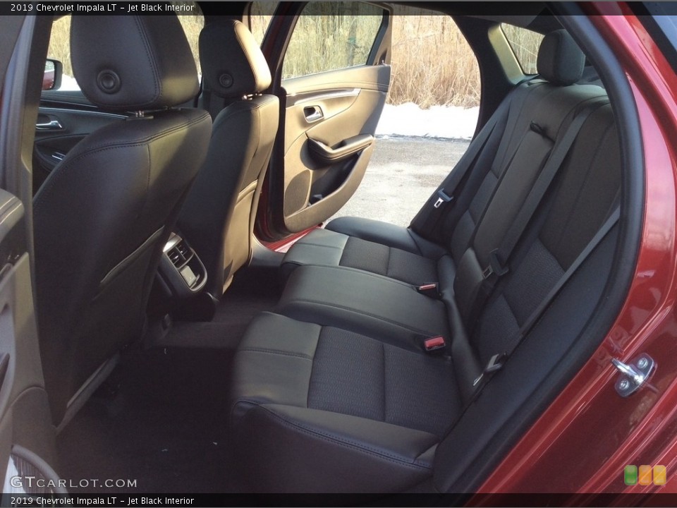 Jet Black Interior Rear Seat for the 2019 Chevrolet Impala LT #130920496