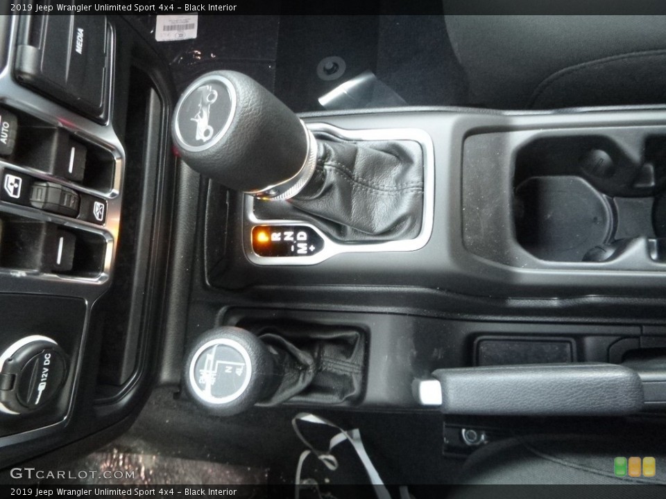 Black Interior Transmission for the 2019 Jeep Wrangler Unlimited Sport 4x4 #130921228