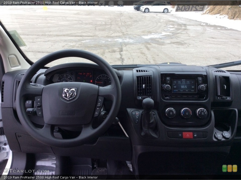 Black Interior Controls for the 2019 Ram ProMaster 2500 High Roof Cargo Van #130923871