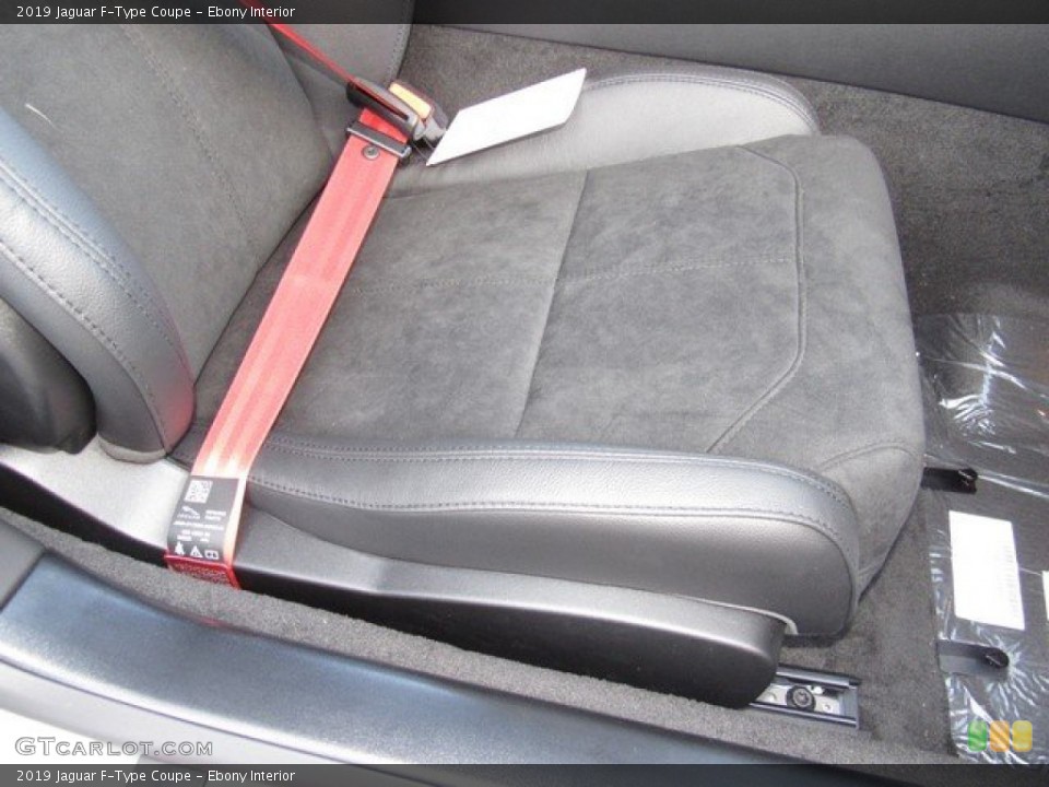 Ebony Interior Front Seat for the 2019 Jaguar F-Type Coupe #130924387