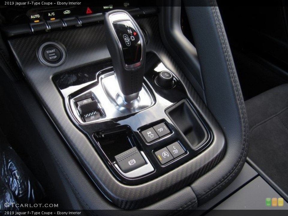 Ebony Interior Transmission for the 2019 Jaguar F-Type Coupe #130924642