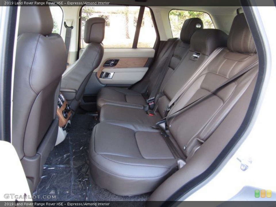 Espresso/Almond Interior Rear Seat for the 2019 Land Rover Range Rover HSE #130924963