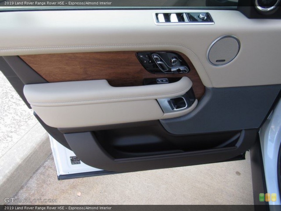 Espresso/Almond Interior Door Panel for the 2019 Land Rover Range Rover HSE #130925230