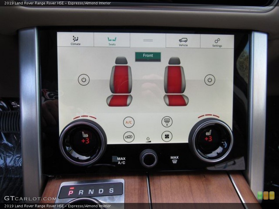 Espresso/Almond Interior Controls for the 2019 Land Rover Range Rover HSE #130925440
