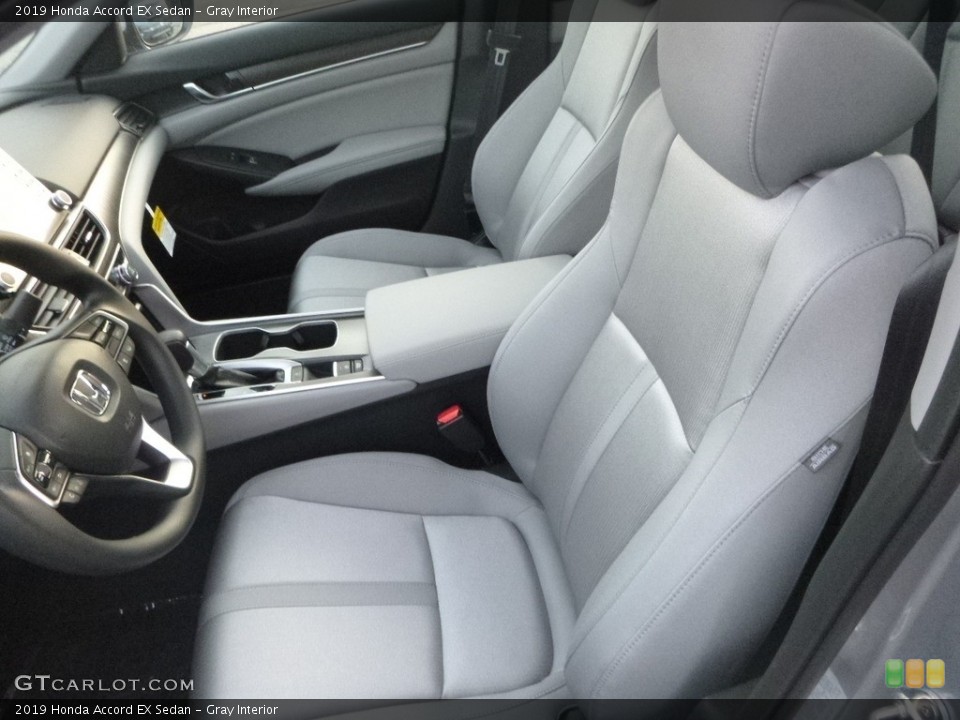 Gray Interior Front Seat for the 2019 Honda Accord EX Sedan #130925670