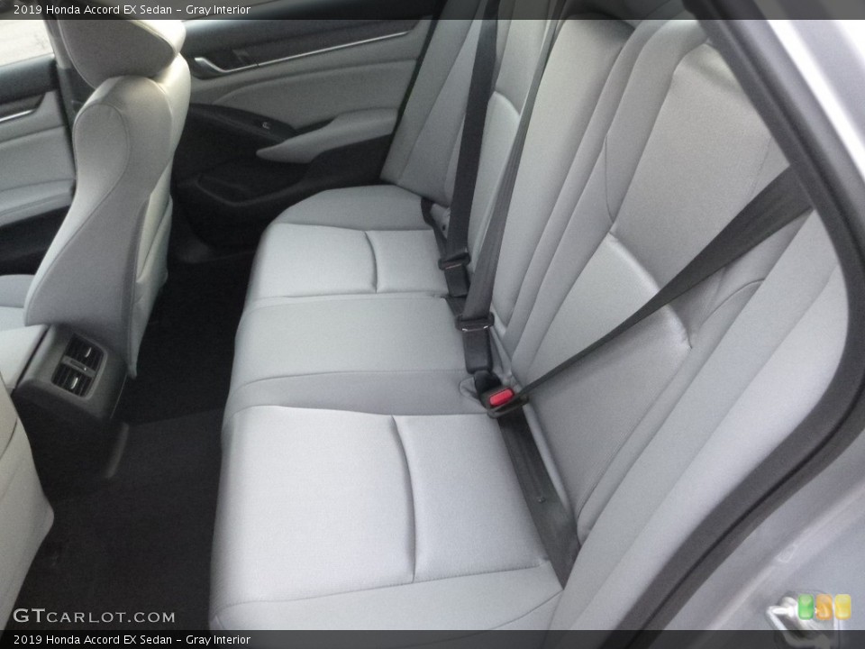 Gray Interior Rear Seat for the 2019 Honda Accord EX Sedan #130925692