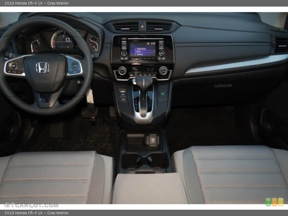 Gray Interior Dashboard for the 2019 Honda CR-V LX #130930846