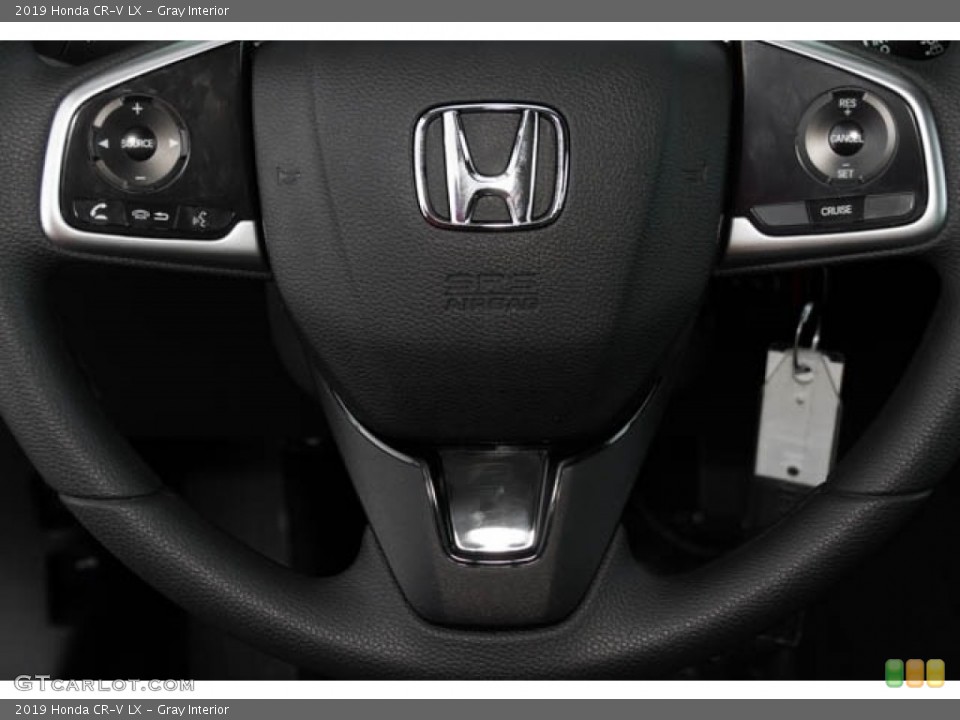 Gray Interior Steering Wheel for the 2019 Honda CR-V LX #130930885