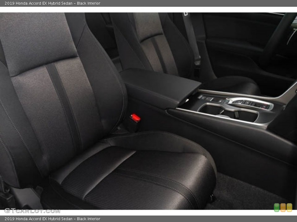 Black Interior Front Seat for the 2019 Honda Accord EX Hybrid Sedan #130949992