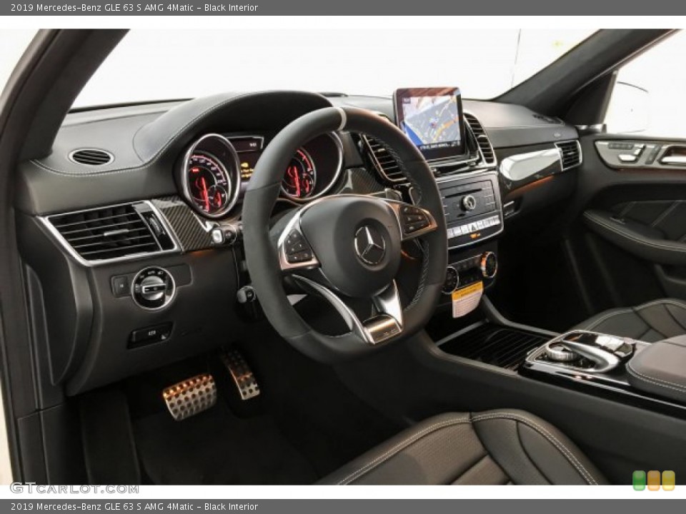 Black Interior Dashboard for the 2019 Mercedes-Benz GLE 63 S AMG 4Matic #130955259