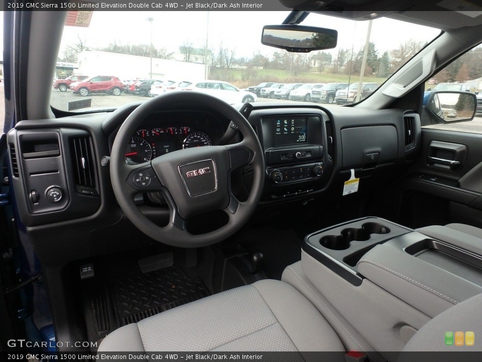 Jet Black/Dark Ash Interior Front Seat for the 2019 GMC Sierra 1500 Limited Elevation Double Cab 4WD #130955271