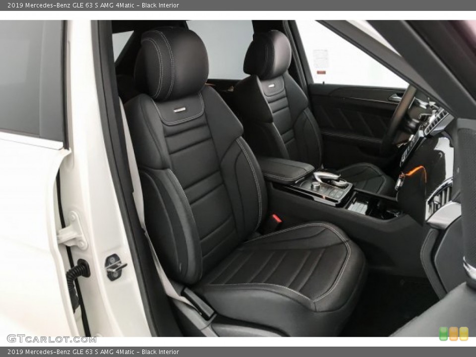 Black Interior Front Seat for the 2019 Mercedes-Benz GLE 63 S AMG 4Matic #130955277