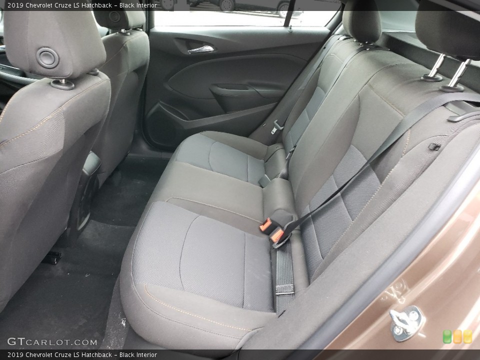 Black Interior Rear Seat for the 2019 Chevrolet Cruze LS Hatchback #130957476