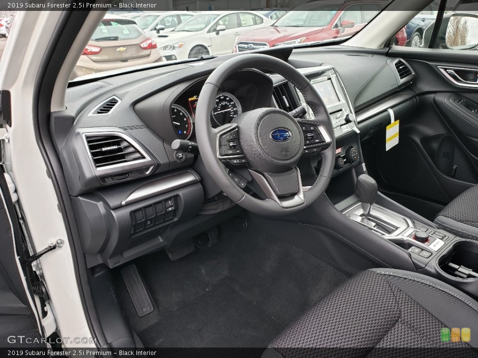 Black Interior Photo for the 2019 Subaru Forester 2.5i Premium #130963845