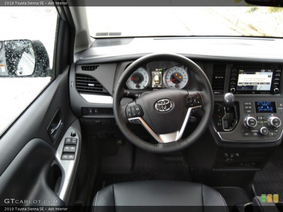 Ash Interior Dashboard for the 2019 Toyota Sienna SE #130966485