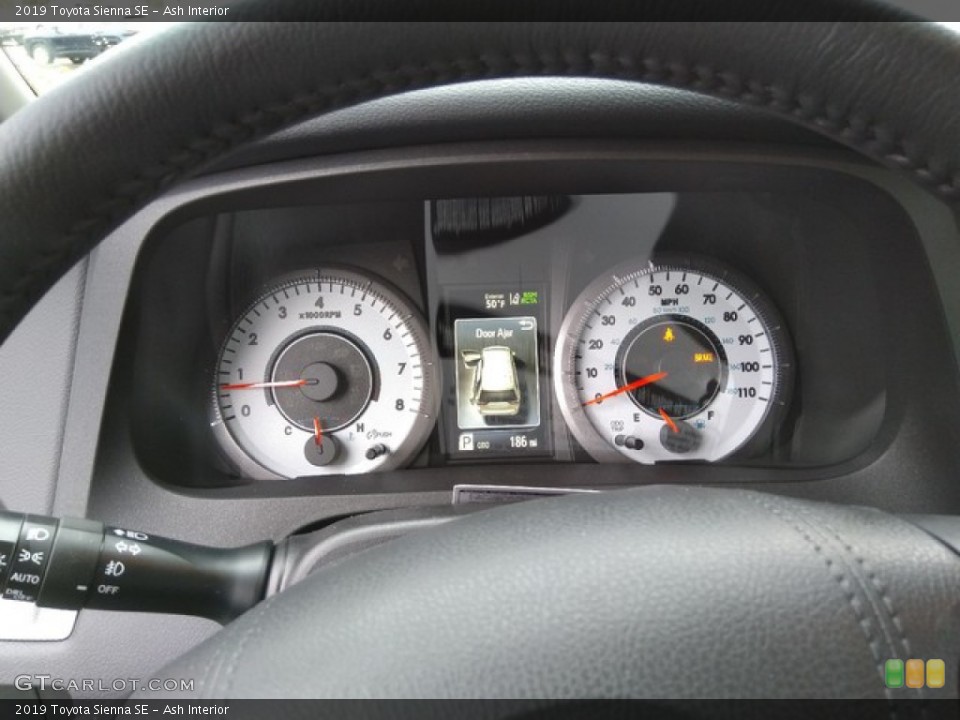 Ash Interior Gauges for the 2019 Toyota Sienna SE #130966542