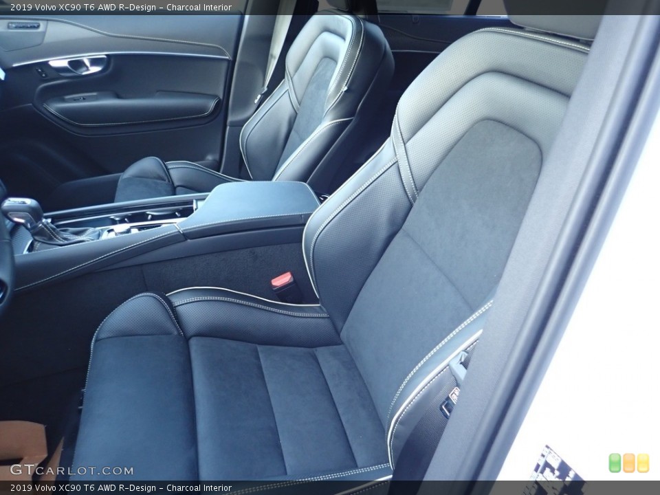 Charcoal Interior Front Seat for the 2019 Volvo XC90 T6 AWD R-Design #130968888