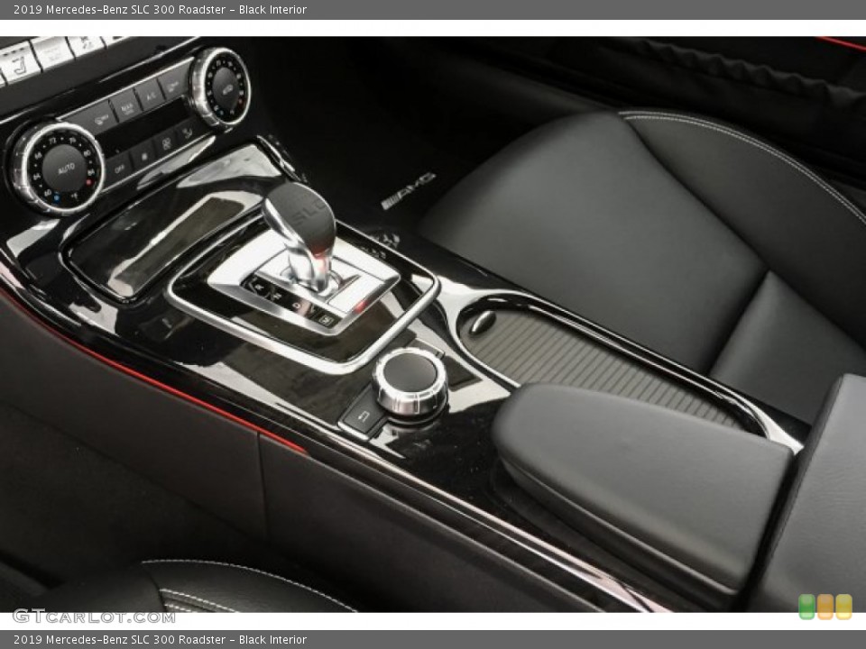 Black Interior Controls for the 2019 Mercedes-Benz SLC 300 Roadster #130977928