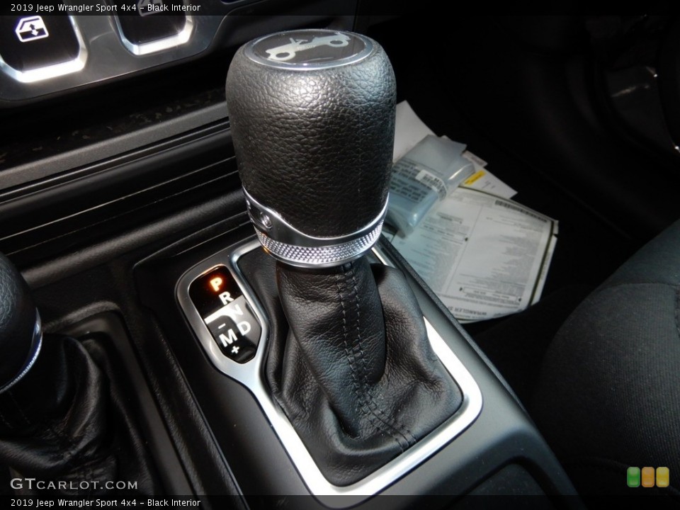 Black Interior Transmission for the 2019 Jeep Wrangler Sport 4x4 #130987667