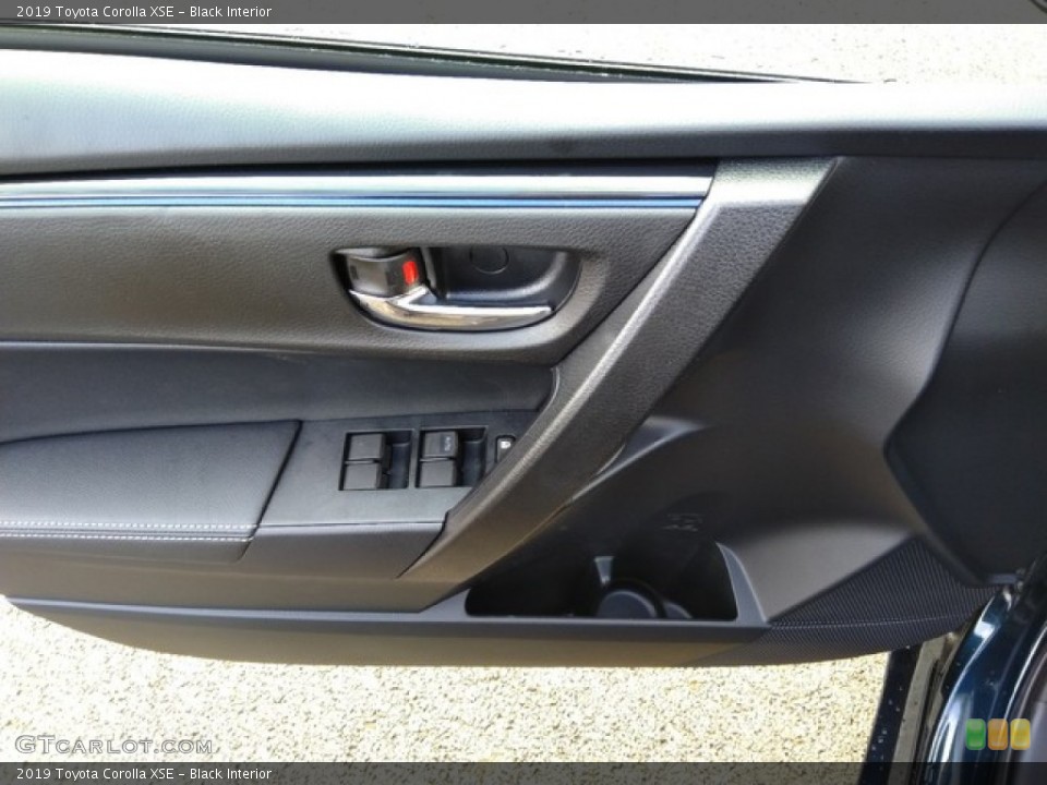 Black Interior Door Panel for the 2019 Toyota Corolla XSE #130989413