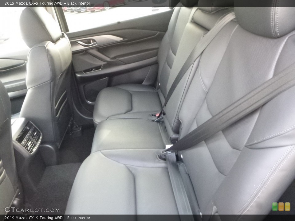 Black Interior Rear Seat for the 2019 Mazda CX-9 Touring AWD #130991366