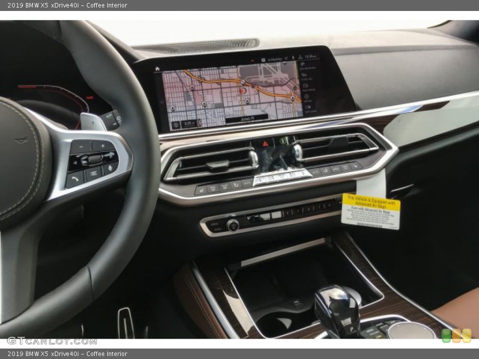 Coffee Interior Navigation for the 2019 BMW X5 xDrive40i #130993892