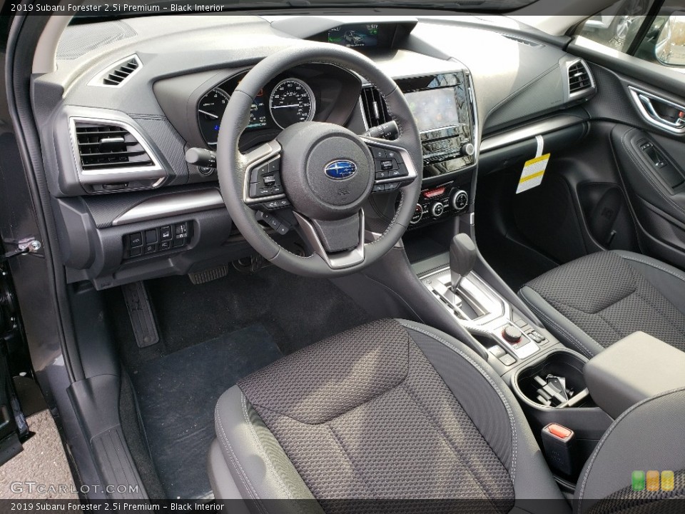 Black Interior Photo for the 2019 Subaru Forester 2.5i Premium #131002964