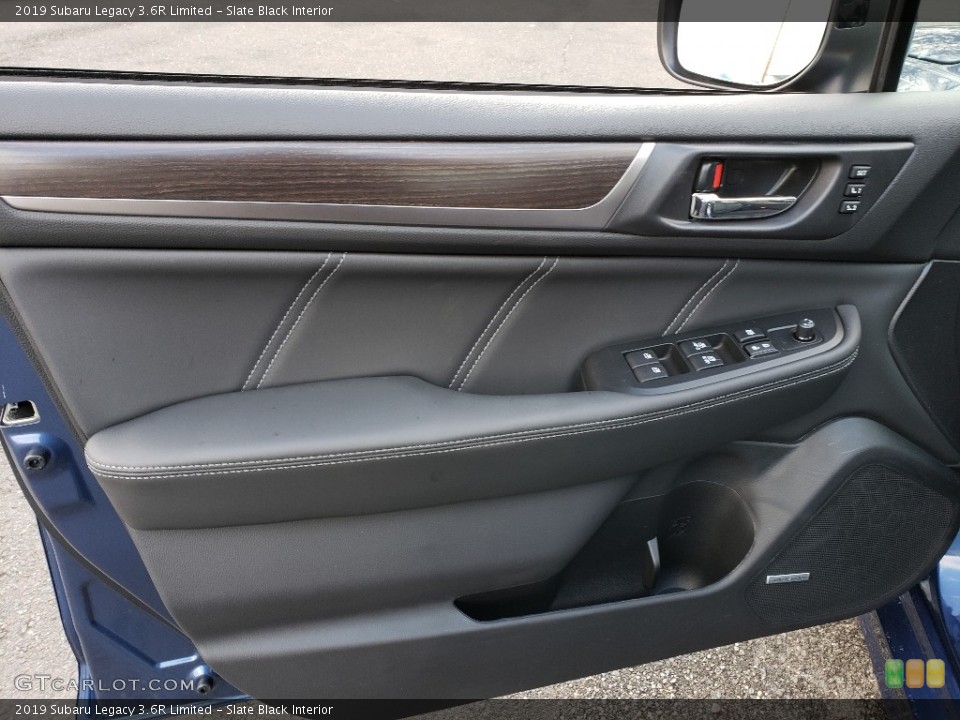 Slate Black Interior Door Panel for the 2019 Subaru Legacy 3.6R Limited #131003858