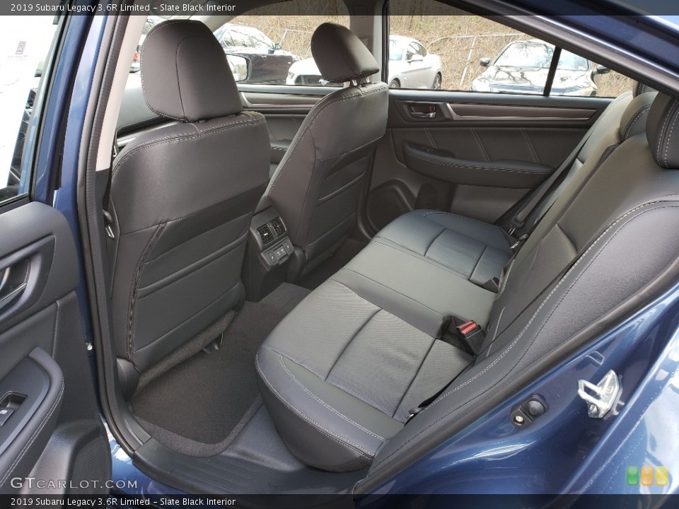Slate Black Interior Rear Seat for the 2019 Subaru Legacy 3.6R Limited #131003912