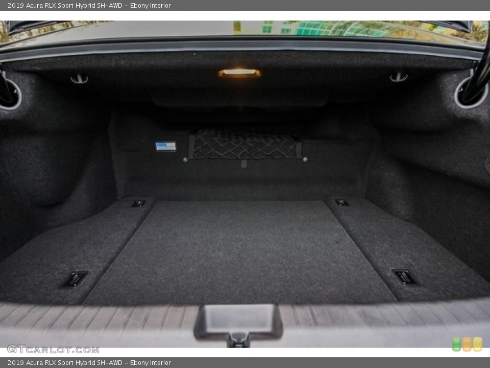 Ebony Interior Trunk for the 2019 Acura RLX Sport Hybrid SH-AWD #131007542