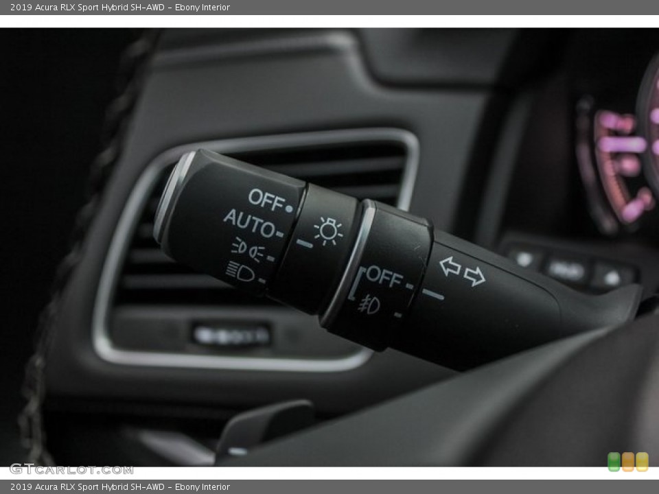 Ebony Interior Controls for the 2019 Acura RLX Sport Hybrid SH-AWD #131007629