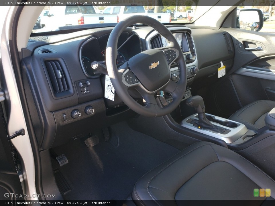 Jet Black Interior Front Seat for the 2019 Chevrolet Colorado ZR2 Crew Cab 4x4 #131012592