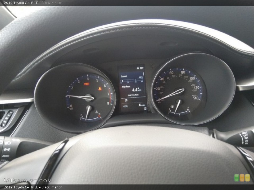 Black Interior Gauges for the 2019 Toyota C-HR LE #131014056