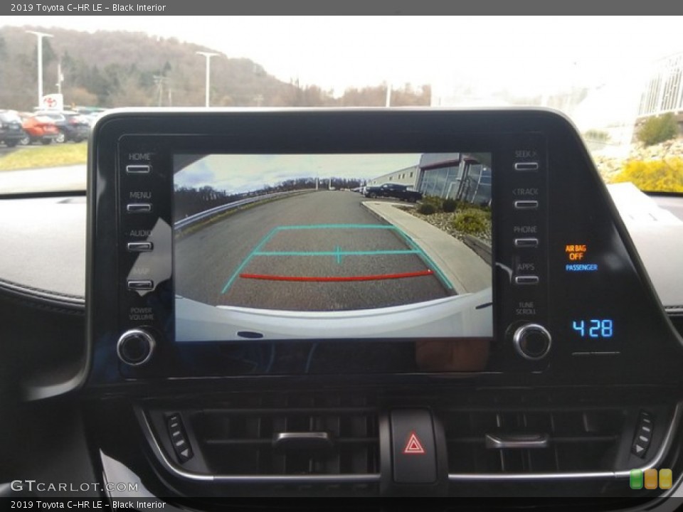 Black Interior Controls for the 2019 Toyota C-HR LE #131014110